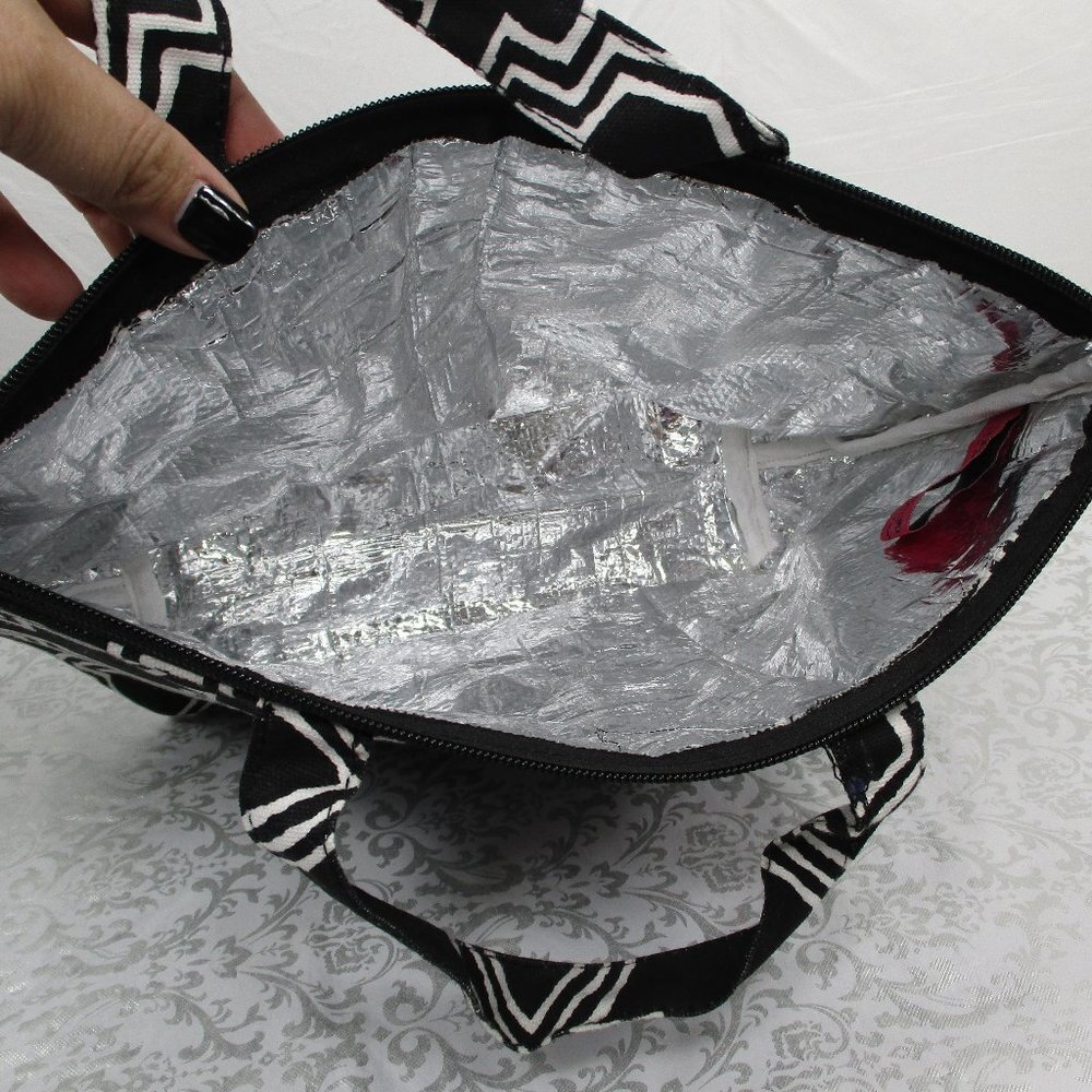 BUCKHEAD BETTIES Monogram Insulated Lunch Bag - Picture 4 of 6